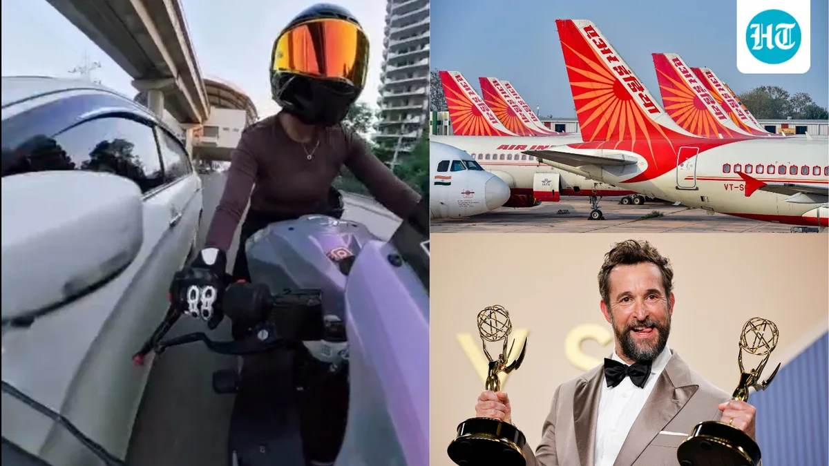 HT Morning Brief September 15: Gurugram biker crash; Italians skip immigration in Delhi, the Emmys and more