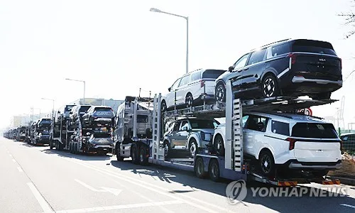현대차 하이브리드 대미수출 70%↑…기아는 유럽 전기차 45%↑
