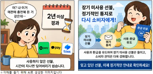 잠든 충전금 255억…네·카·토, ‘미사용 잔액’ 주기적으로 알려준다