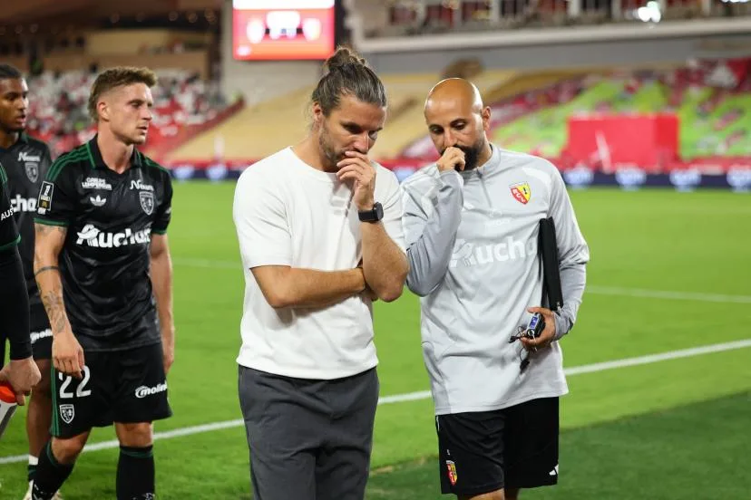 Malgré la défaite à Monaco, Yannick Cahuzac a osé pour sa première à la tête de Lens