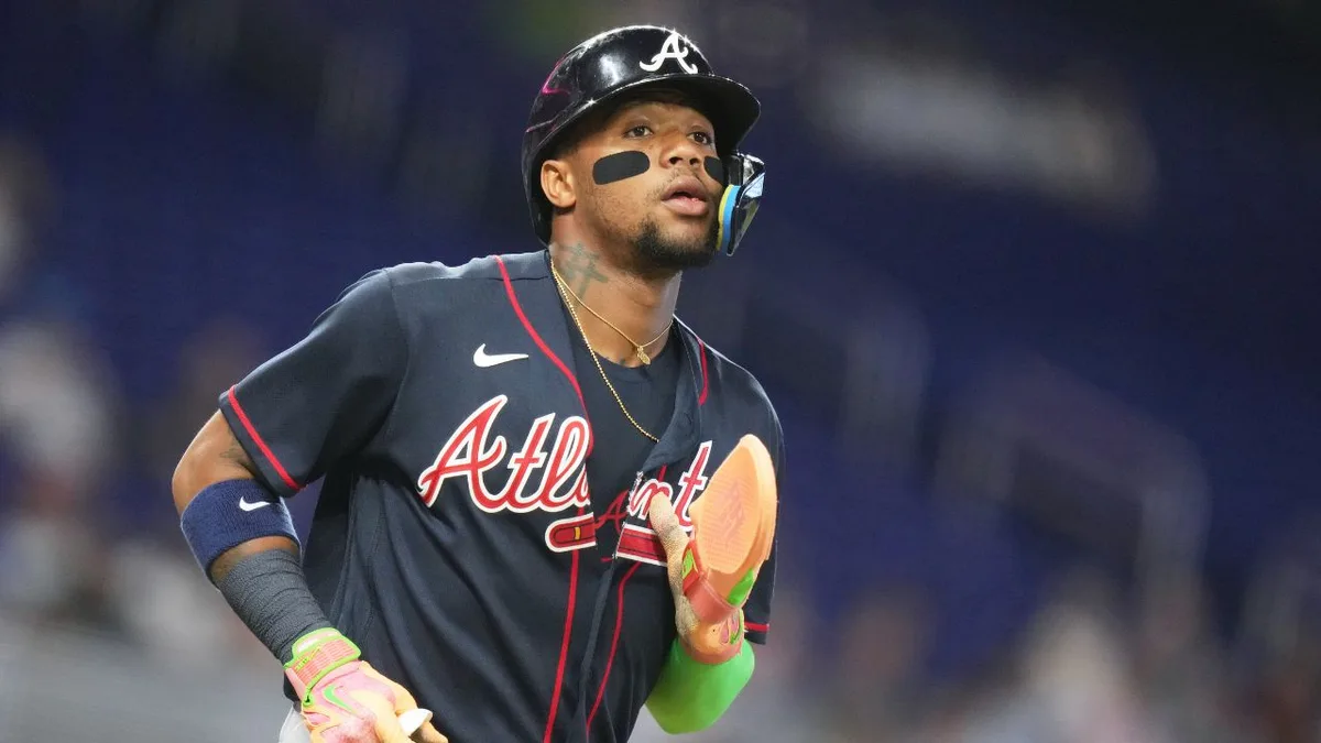 Braves’ Acuna Jr. day-to-day after exiting vs. Reds with shin contusion