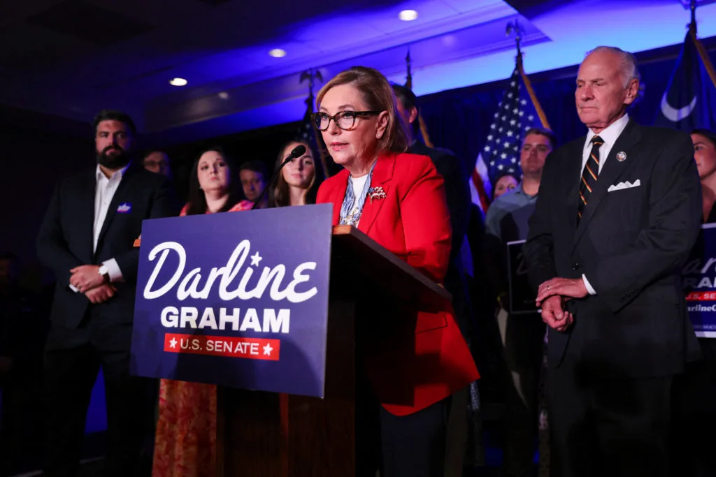 Darline Graham wins South Carolina GOP nomination to replace her late brother in U.S. Senate