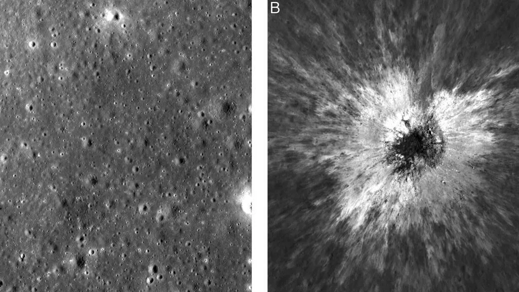 Une sonde de la Nasa permet de découvrir un nouveau cratère sur la Lune