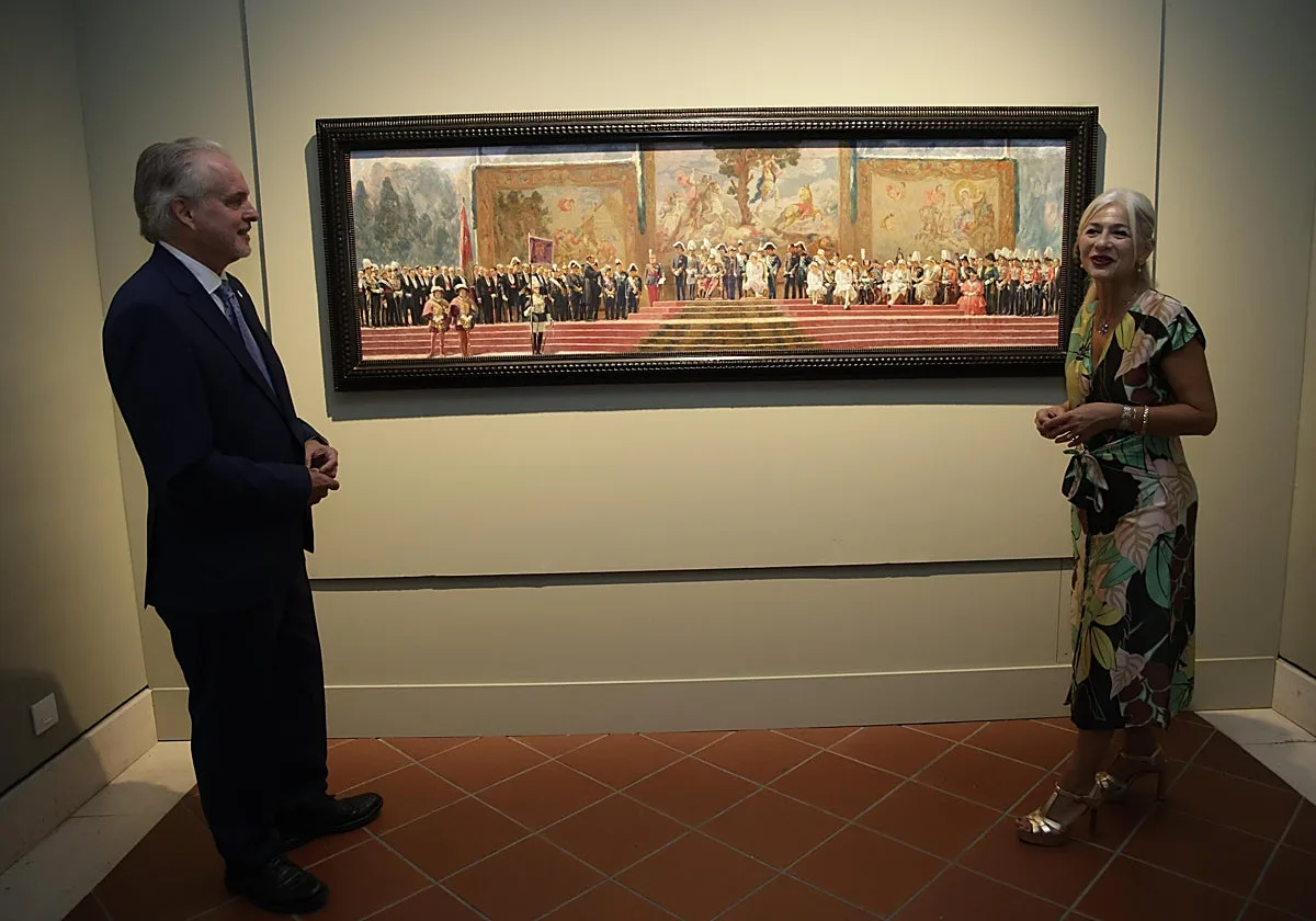 El Bellas Artes expone uno de los grandes lienzos de la Exposición del 1929