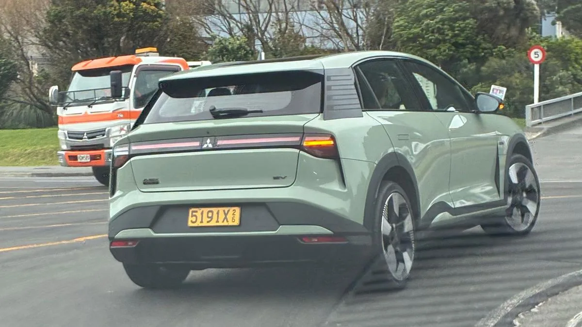 Mitsubishi’s new EV spotted Down Under ahead of Australian launch