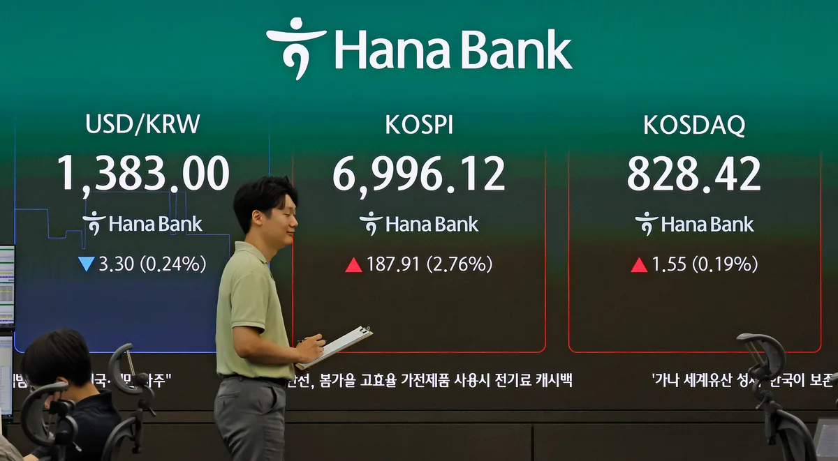 “땡큐, 엔비디아” 삼전 3%, SK하이닉스 5%대 상승