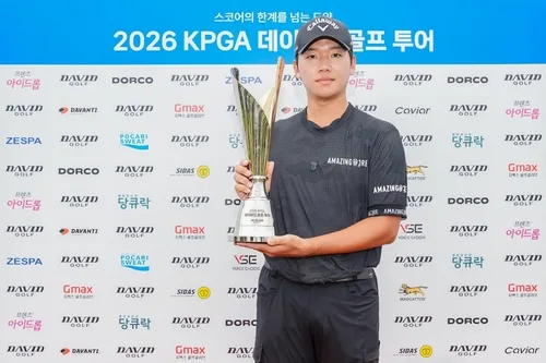권성훈, KPGA 데이비드골프 투어 우승…시즌 2승째 달성