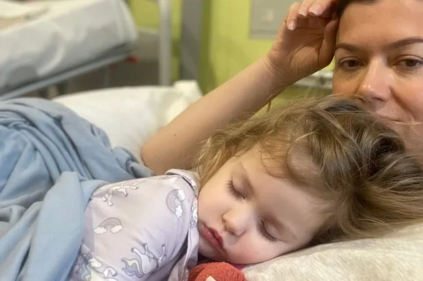 Mum's heartbreak as four-year-old daughter's 'UTI' was actually a 5cm brain tumour