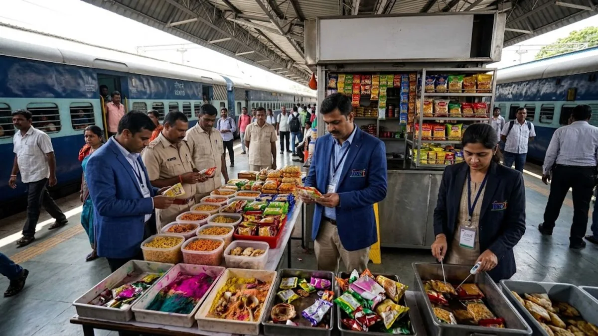 Railways responds after expired products, non-permitted colours found in food at Karnataka stations