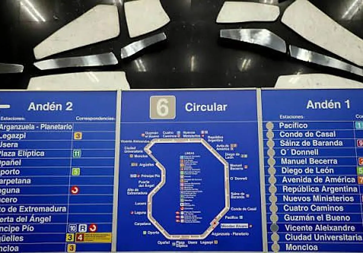 Cortes en la línea 6 de Metro de Madrid este fin de semana: días, horarios y estaciones afectadas