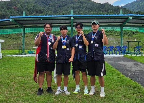 울산 북구청 사격팀, 전국대회서 한국 신기록…금 1개·은 3개