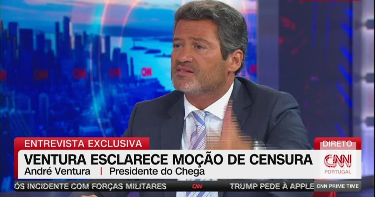 Luís Neves e as "explicações absolutamente atrozes" do ministro: entrevista a André Ventura na íntegra