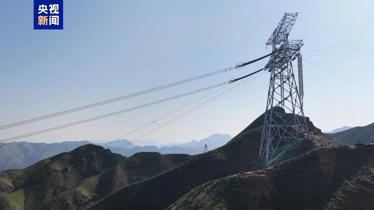 China's Gansu-Zhejiang UHV project reaches key milestone