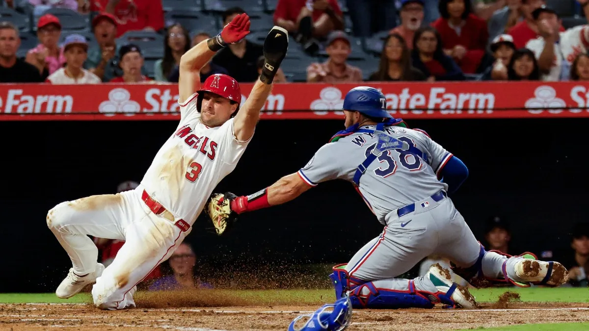 Rangers fall out of playoff spot with another loss to Angels