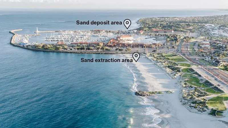 City of Joondalup spends $200,000 shifting sand from Sorrento Beach to Hillarys Beach to protect coastline