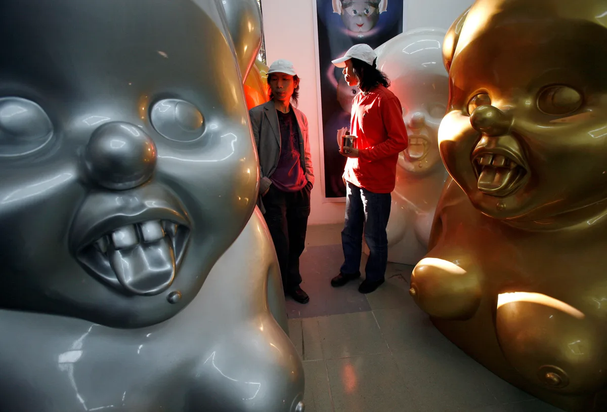 China condenó a un artista a 3 años de prisión por esculturas que hizo antes de que existiera la ley que lo incrimina: apeló la sentencia