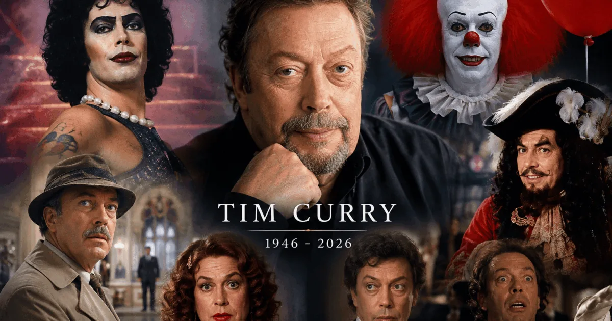 Tim Curry, astro de ‘Rocky Horror’ e ‘It’, morre aos 80 anos