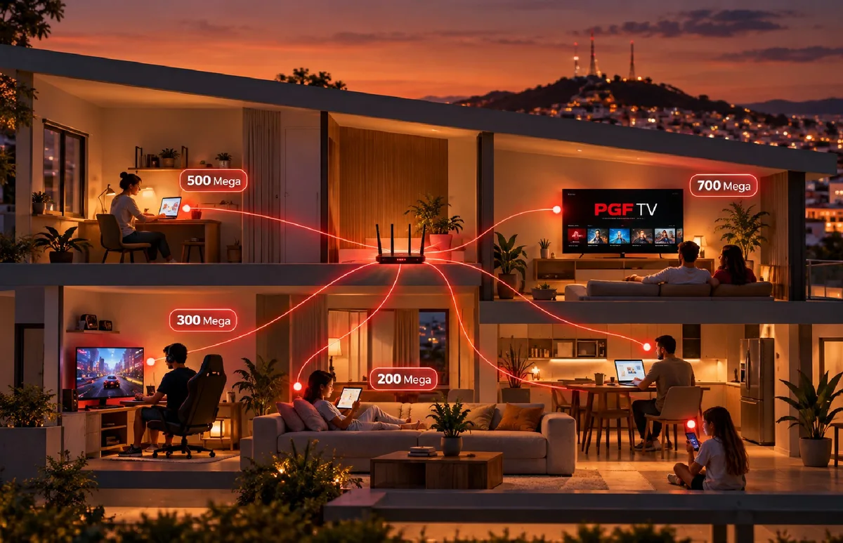 Quantos megas de internet você realmente precisa contratar em casa?