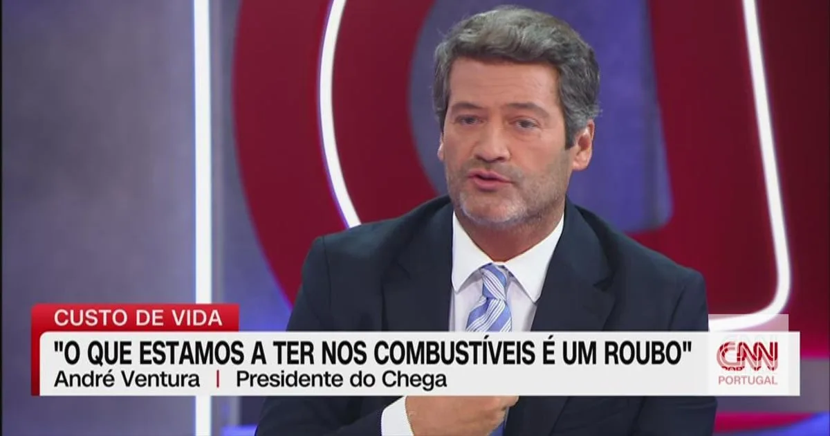 A entrevista a André Ventura na íntegra