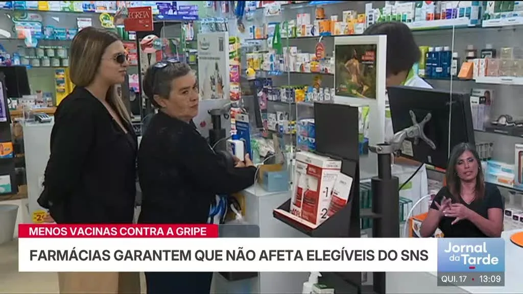Este ano haverá menos vacinas contra a gripe