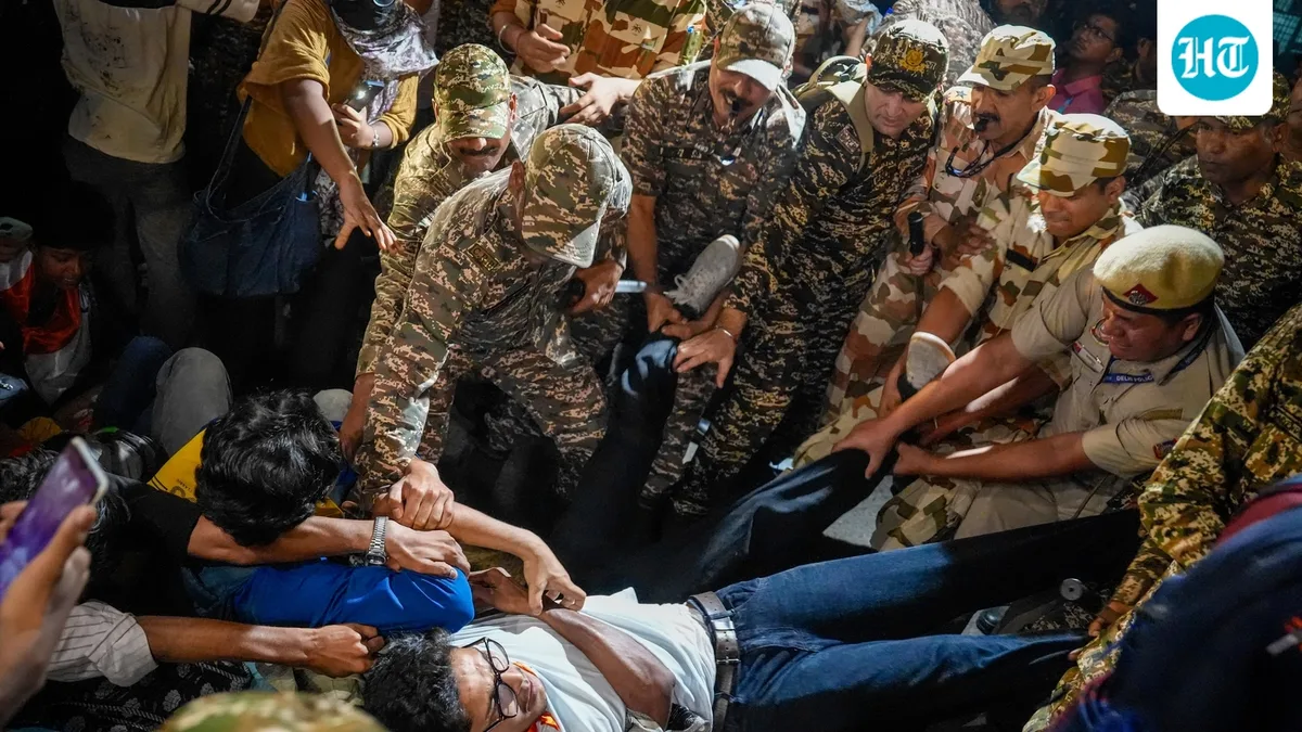 CRPF chief lauds woman personnel for showing ‘resilience’ after being slapped during CJP protest