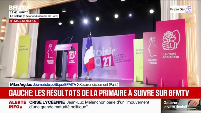 Primaire sociale-démocrate: 119.515 votants à 17h, à une heure de la clôture des votes