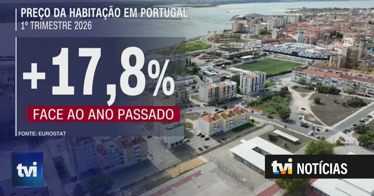 Portugal registou maior subida dos preços das casas entre janeiro e março