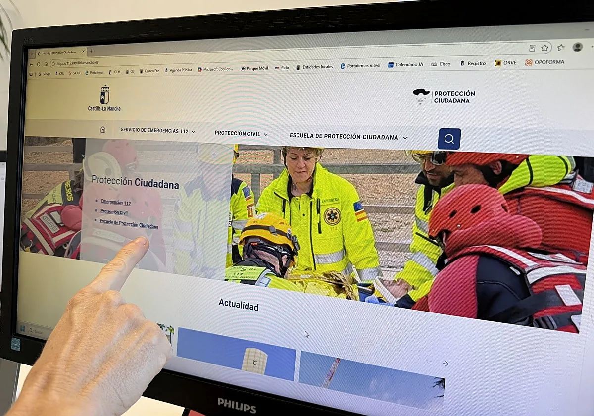 Las visitas a la web del 112 de Castilla-La Mancha se duplican y superan las 141.000