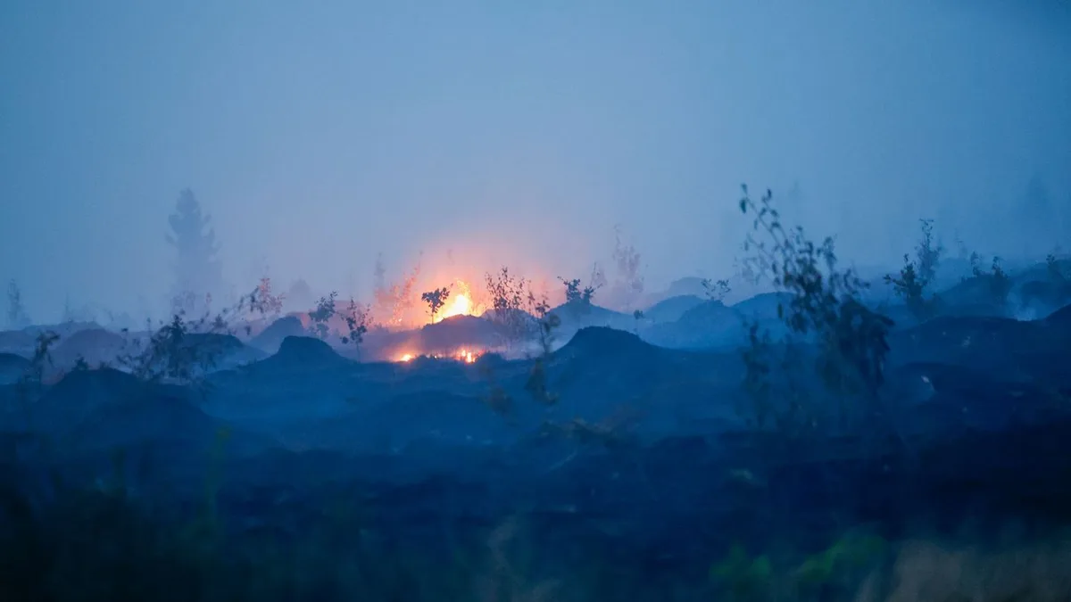 Waldbrand: Brand im Hohen Venn: Evakuierung bei Monschau angeordnet