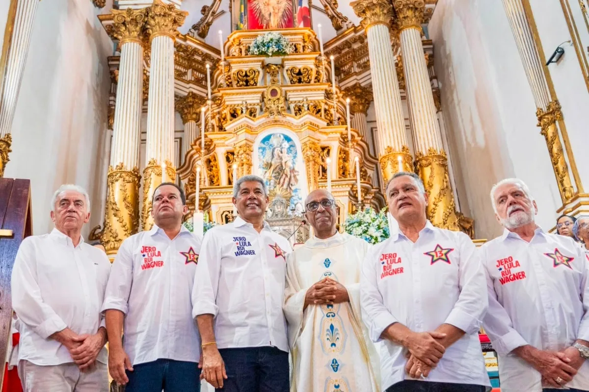 No Bonfim, Jerônimo projeta campanha pelo desenvolvimento da Bahia