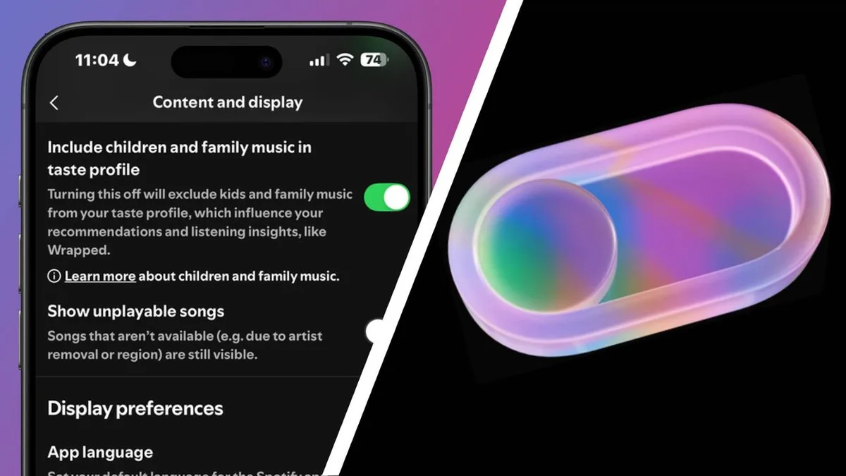 Spotify is finally giving you a button to block kids’ music from your recommendations and Wrapped — now YouTube needs to follow suit