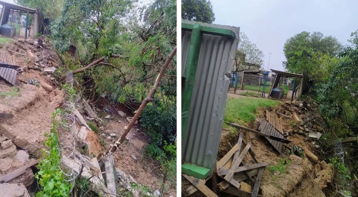 Chuva provoca alagamentos, interdições de vias e queda de muro de canil em Sorocaba