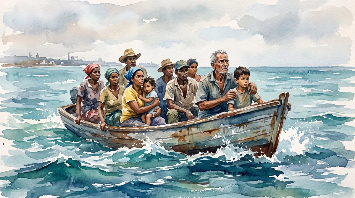 Oficina de Aduanas de EE.UU. intercepta una lancha con 22 migrantes cerca de Key Largo y detiene a un cubano