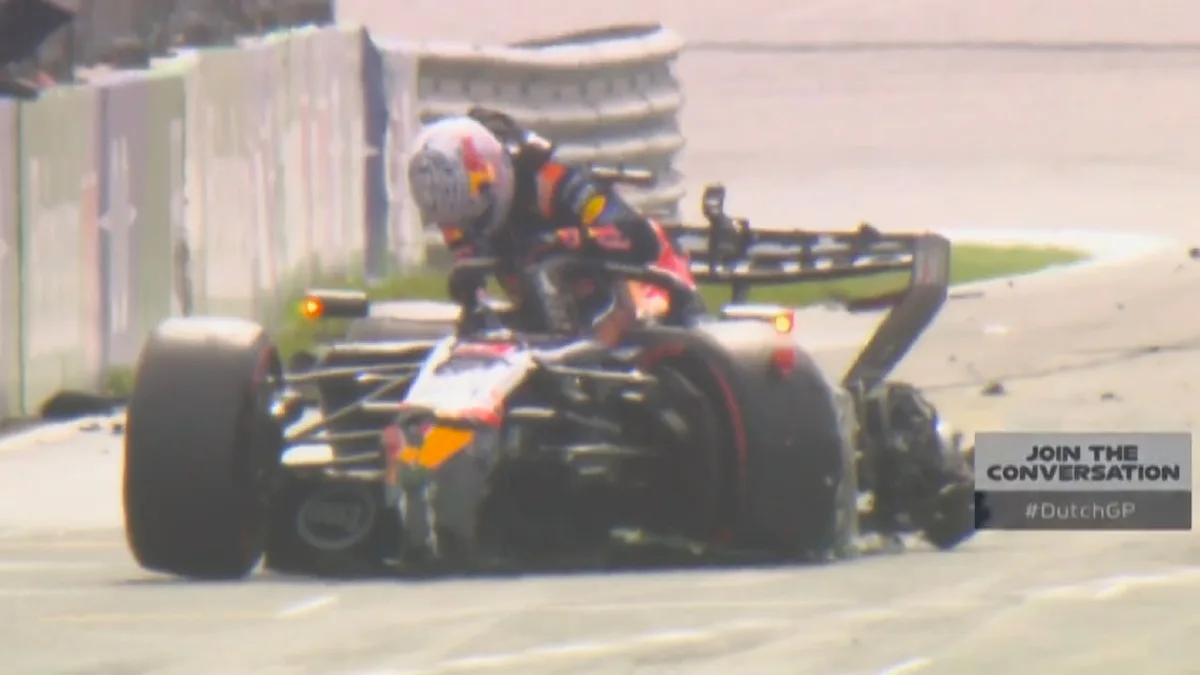 Aus in Runde 1 ++ Rennen unterbrochen - VERSTAPPEN-DRAMA