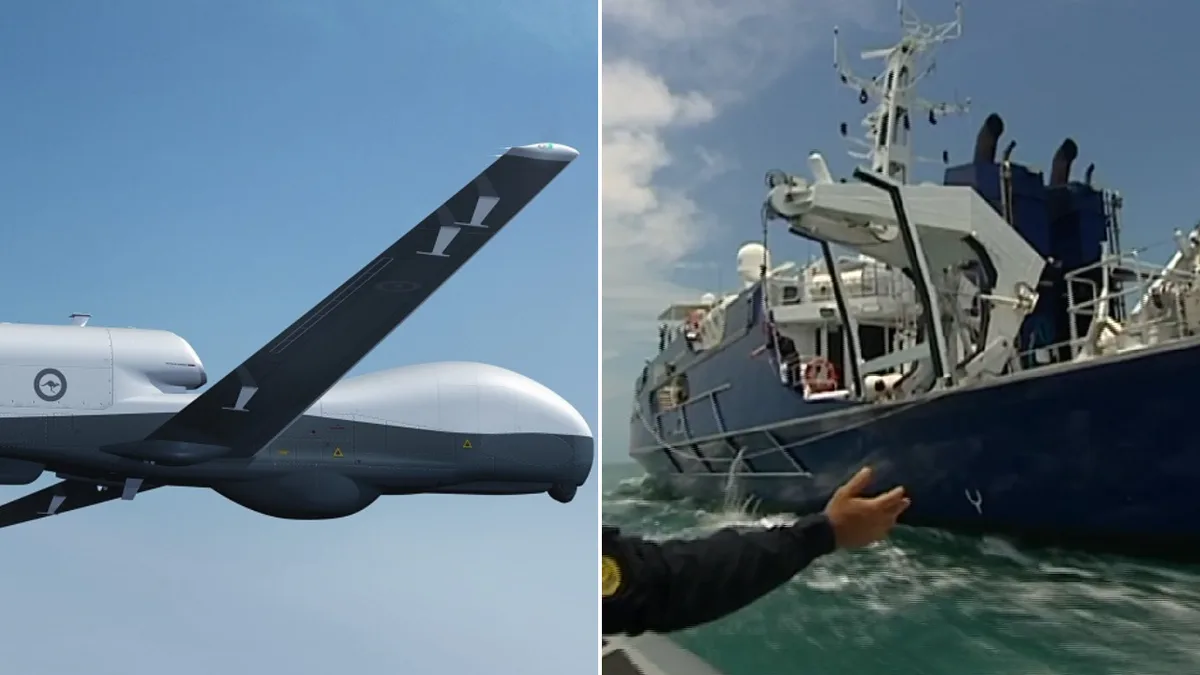Australia considers deploying powerful surveillance drones to protect borders