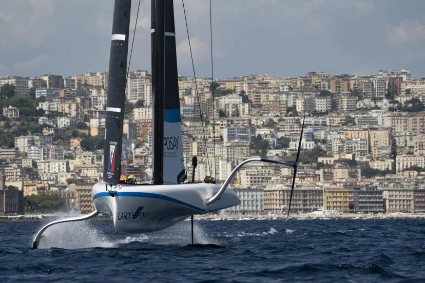 Quentin Delapierre, avant la 2e régate préliminaire à Naples : « C'est la première fois qu'on va régater sur le plan d'eau de la Coupe de l'America »
