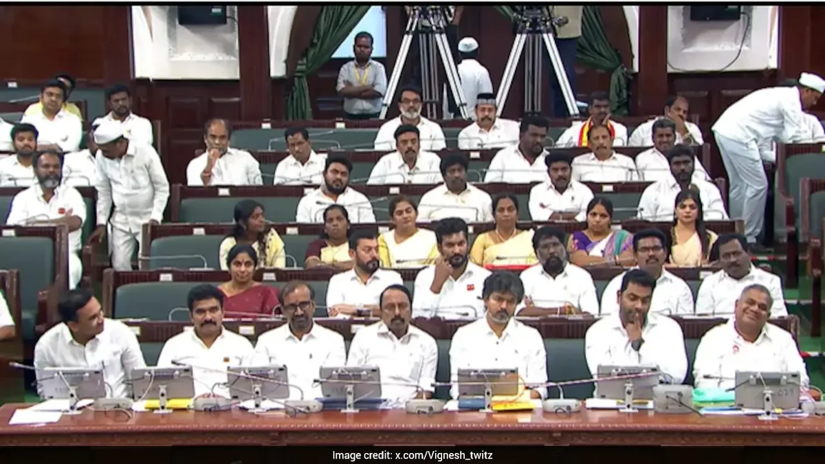 In A First, Vijay Leaves Chief Minister's Seat, Sits With Ministers In Assembly