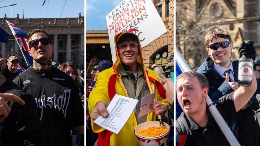 March for Australia’s anniversary rally — a different, increasingly more radicalised affair