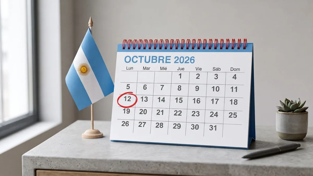 Feriado del 12 de octubre: ¿habrá fin de semana largo?