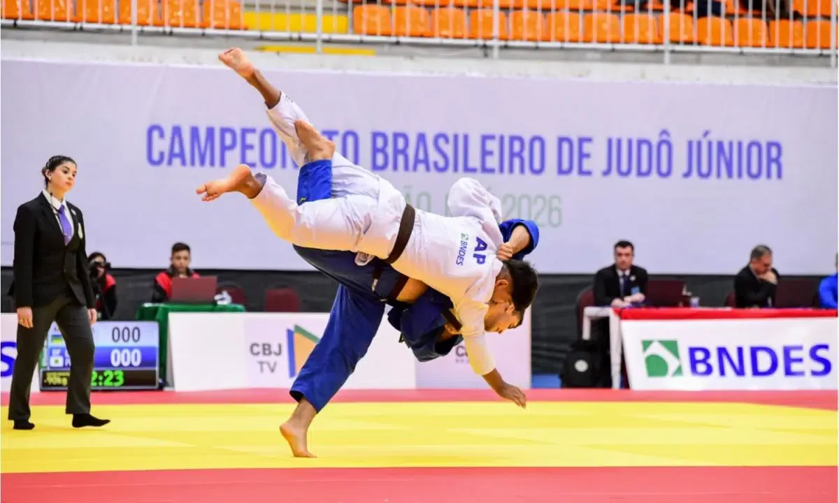 Brasileiro Júnior de Judô coroa 14 campeões e reúne 323 atletas em SC