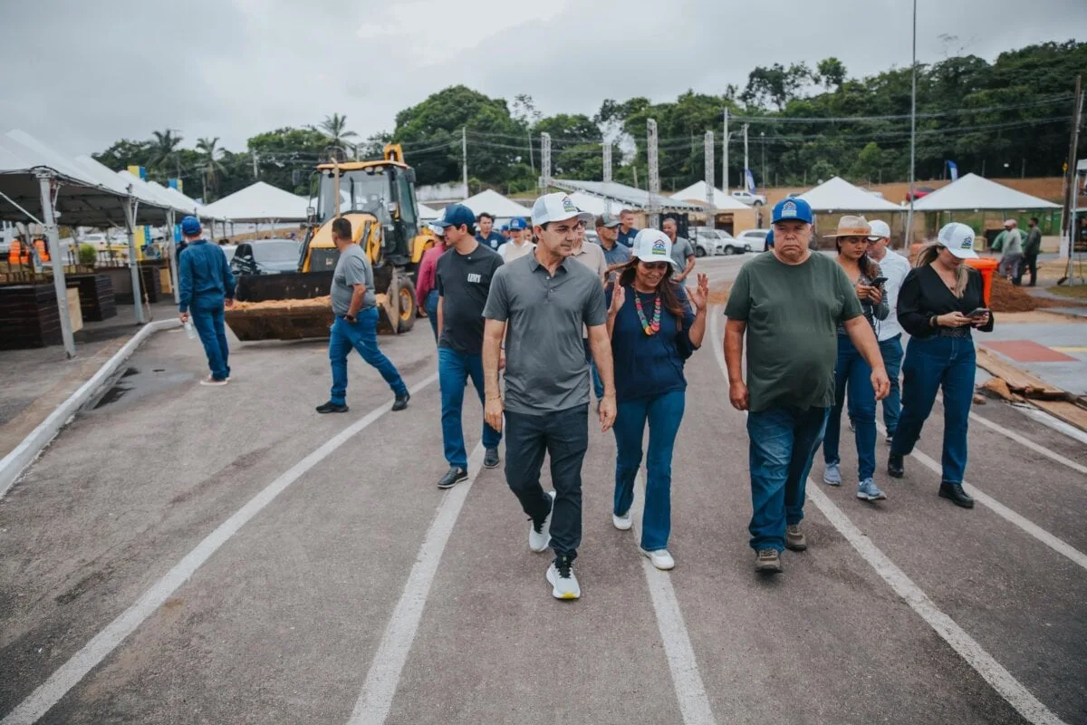Zequinha faz vistoria técnica nos últimos preparativos do Festival da Farinha