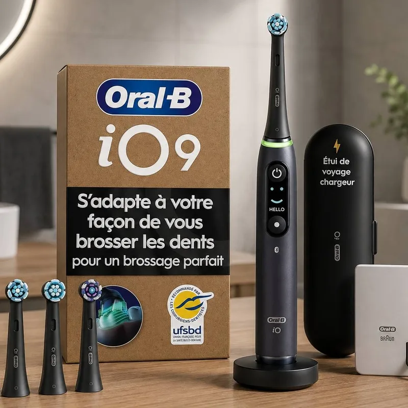 Actualité : La brosse à dents Oral-B iO 9 voit son prix chuter de 100 € (-33 %)
