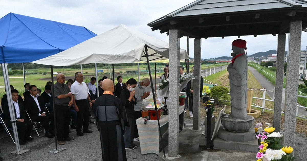 300人以上が犠牲、カスリーン台風から79年 栃木で慰霊祭