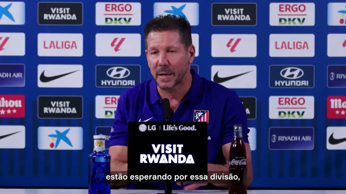 Simeone insiste que Julián Álvarez é importante para o Atlético de Madrid
