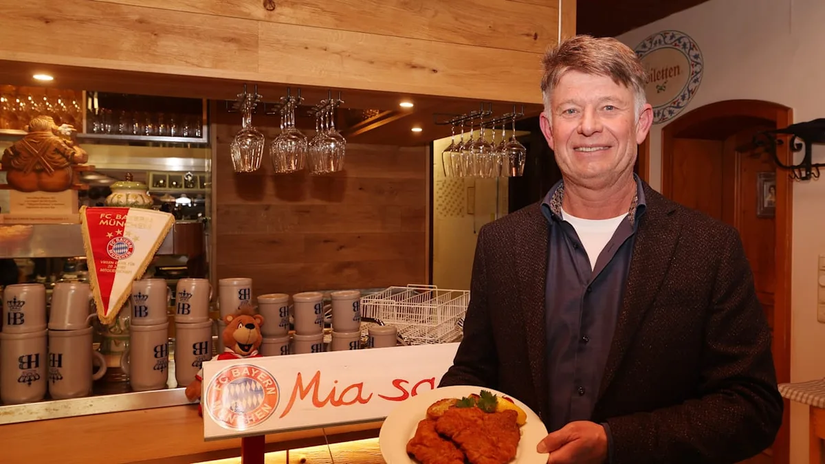 Bei Gewinn des Ballon d‘Or - Lieblings-Wirt verspricht Kane Gold-Schnitzel!