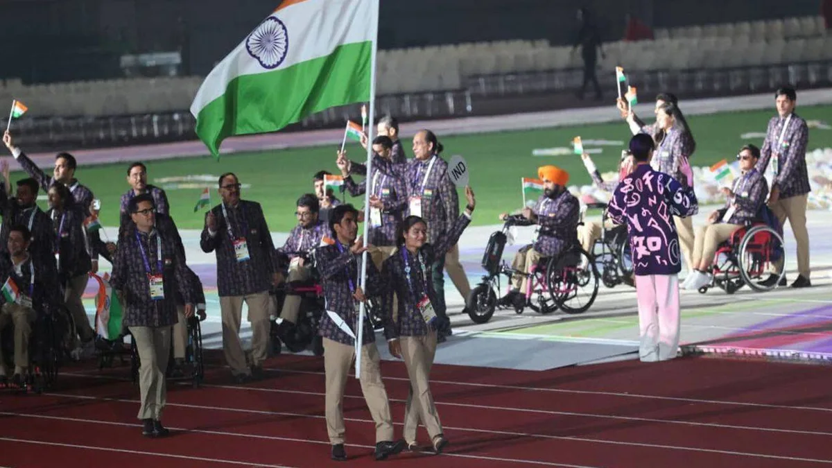 India brings 5,000 years of heritage to Para Asian Games opening ceremony