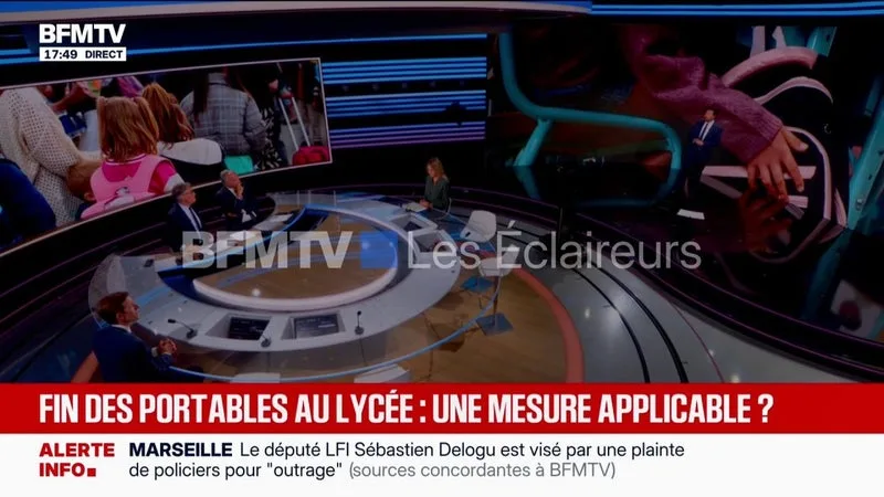 LES ÉCLAIREURS - Pourquoi l'interdiction des téléphones portables dans les lycées coince?