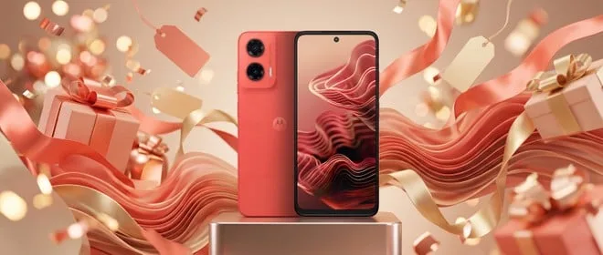 Motorola Moto G35 em oferta: celular turbinado com 256 GB e acabamento em couro vegano