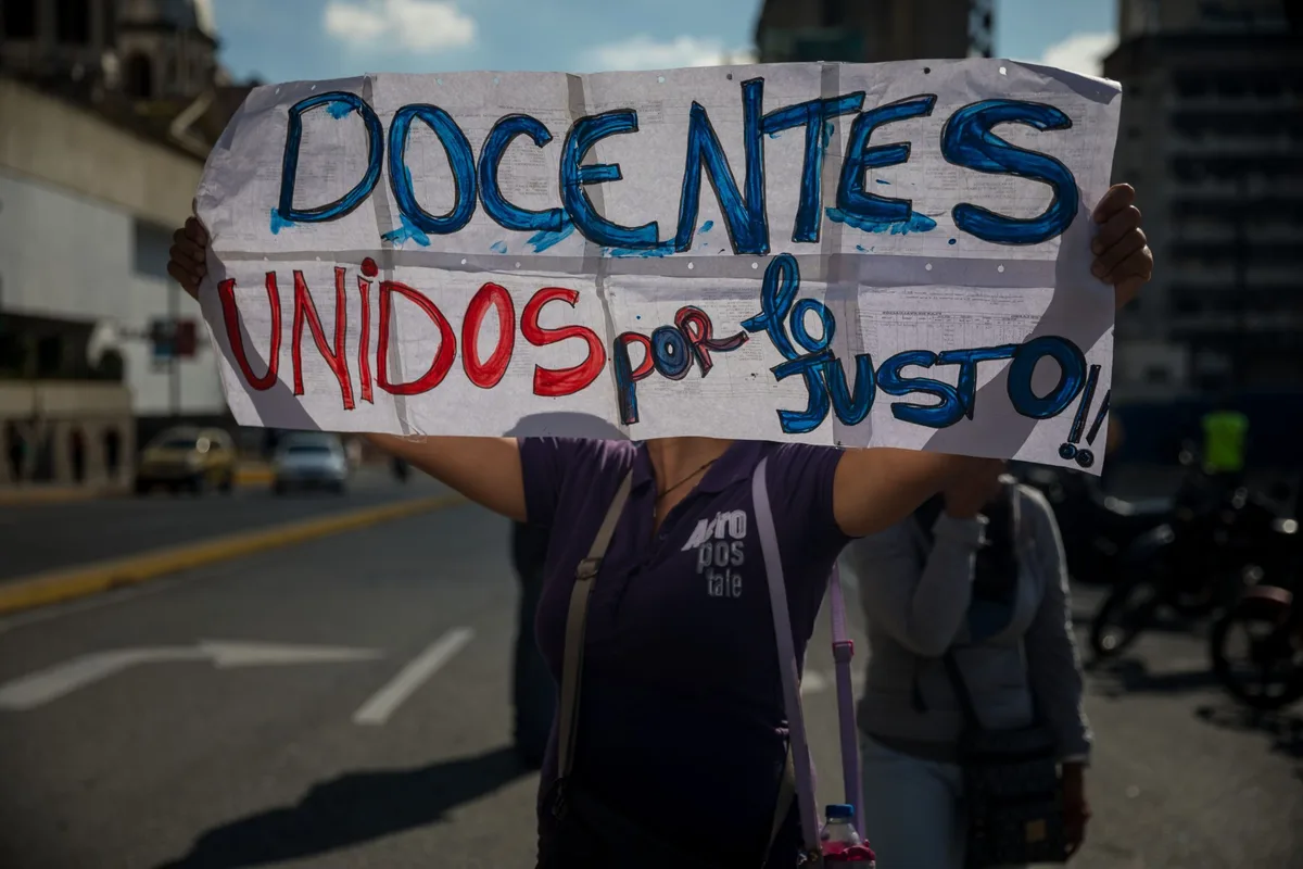Federación Venezolana de Maestros exige salarios dignos y reparación de escuelas en el país