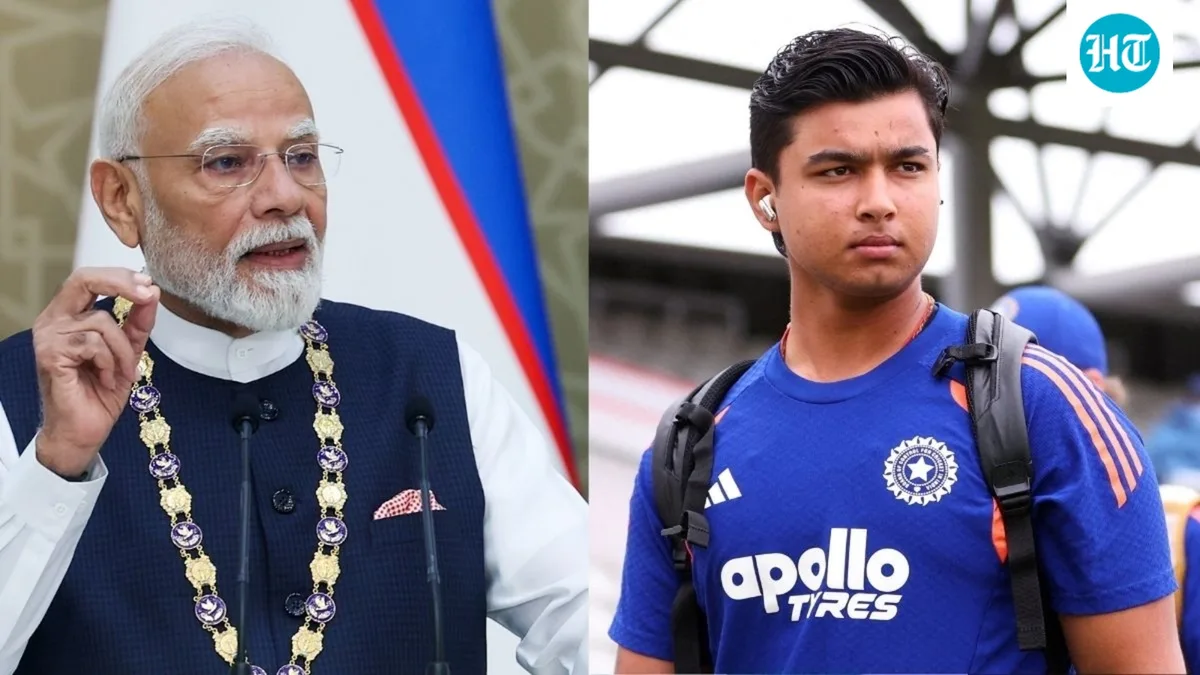 HT Evening Brief Aug 30: PM Modi gets Uzbekistan's highest state honour, Sooryavanshi becomes captain at 15
